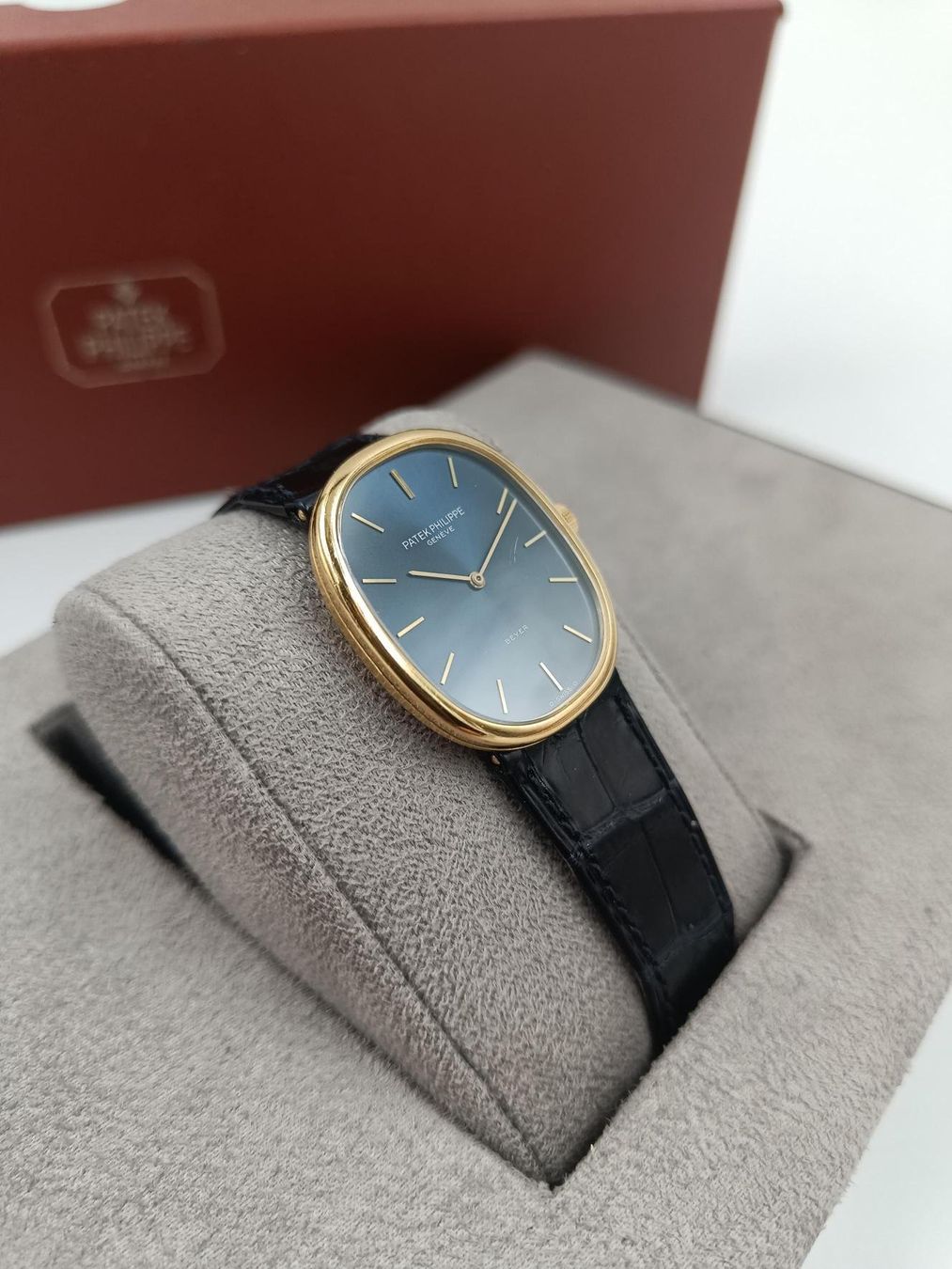 Patek Philippe Orologi: PATEK PHILIPPE " ELLIPSE D'OR " BEYER SIGNED, 3848 FULL SET – Usato da Luzern venduto da EdiGem 8