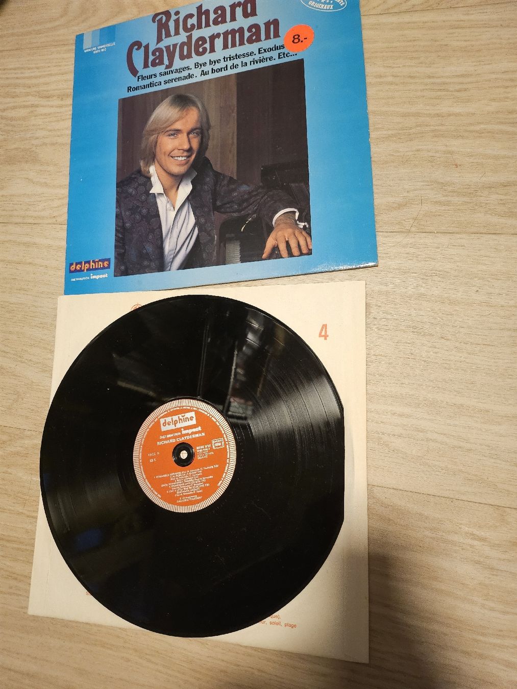 Dischi in vinile: Disque Vinyle Richard Clayderman - Fleurs Sauvages – Usato da La Joux FR venduto da car_ck96