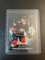 Trevor Zegras Anaheim Ducks Upper Deck Allure Black Rainbow