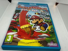 Paper Mario Color Splash Wii U Spiel guter Zustand