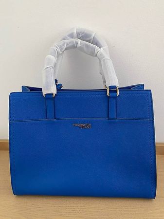 Borsa Trussardi T-Easy Light Tote blu