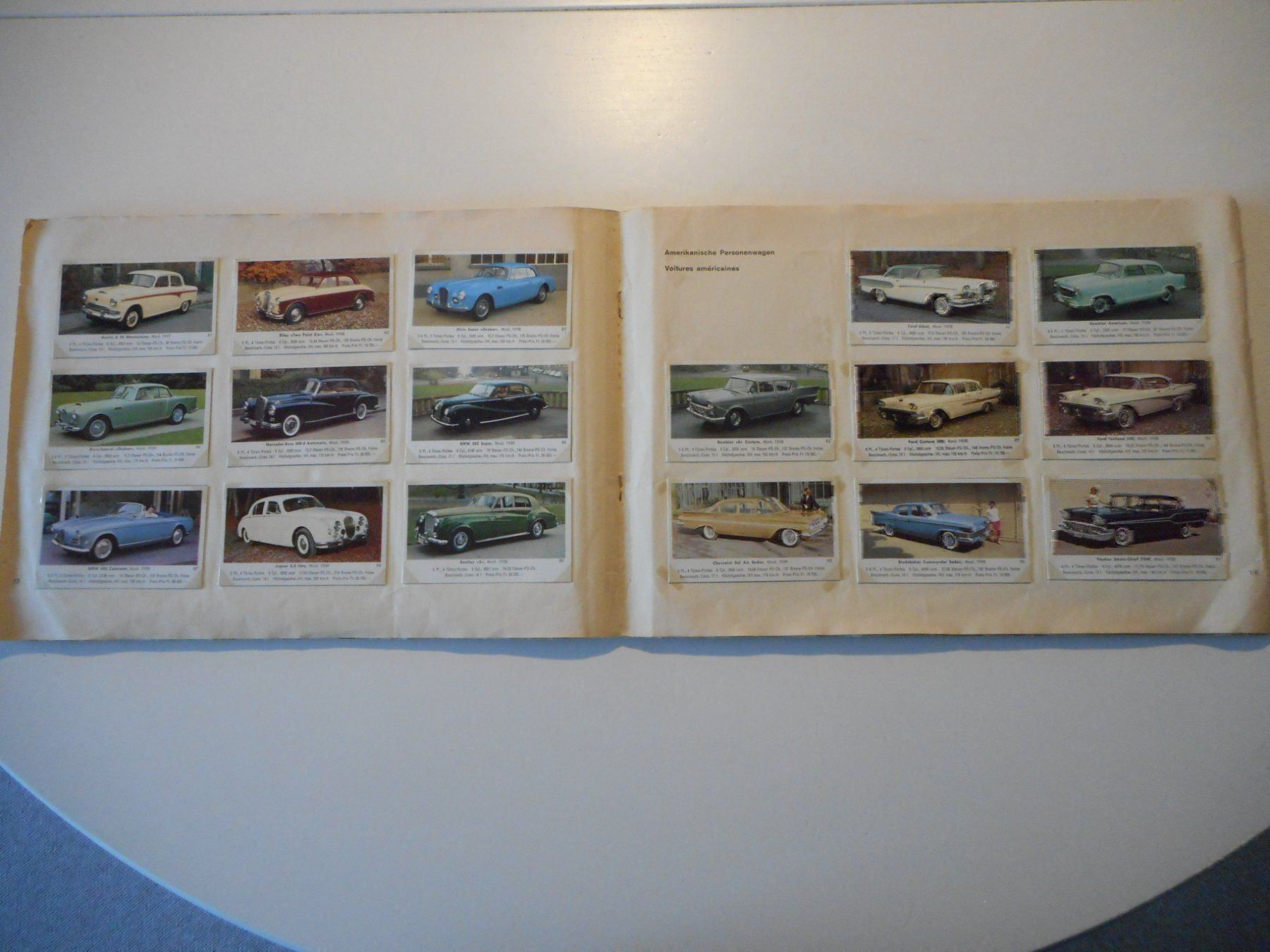 Panini Albums: Autobuch Album 1959 kein Panini – D'occasion à Cham par Paniniworld 5