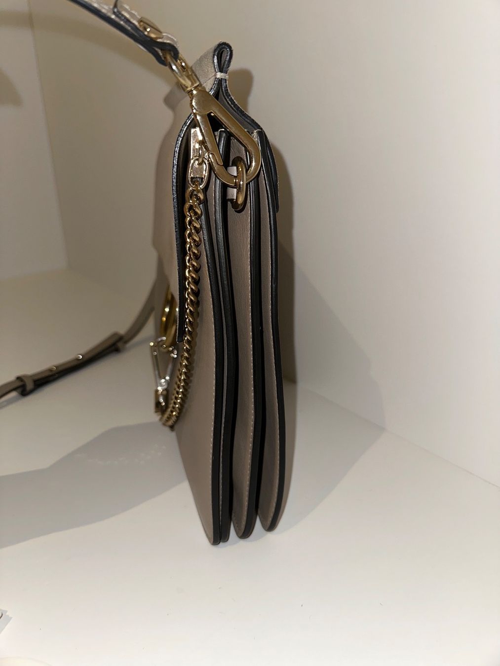 Chloé Borse da donna: Chloé Faye Bag in Beige/Grau – Nuovo (secondo la descrizione) da Bubikon venduto da V_TINA 3