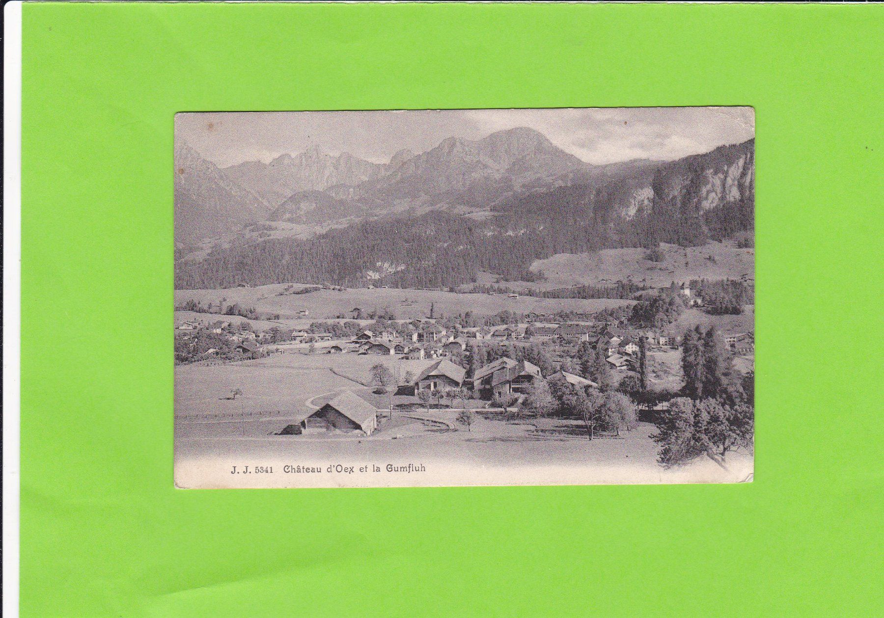 Cartoline postali: Château d'Oex – Usato da St. Peterzell venduto da neckertal