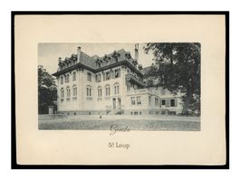 HÔPITAL SAINT-LOUP - 1900 "Vue d'ensemble" Phototypie