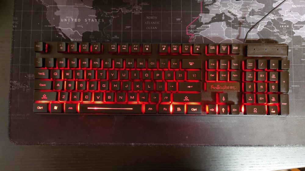 K-snake kabelverbundene gaming membran Tastatur | Kaufen auf Ricardo