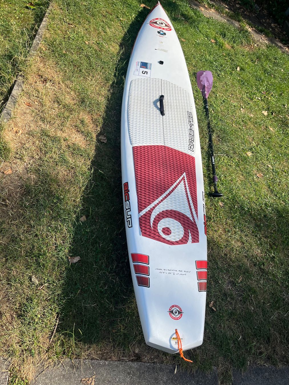 Bic Tavole da surf e di nuoto: BIC SUP Race Board 12'6" Paddle Surf Board gebraucht – Usato da Zürich venduto da mignonmignon