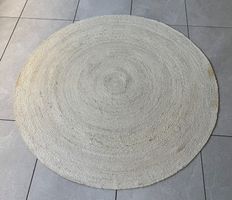 Juteteppich von Micasa in der Farbe Crème