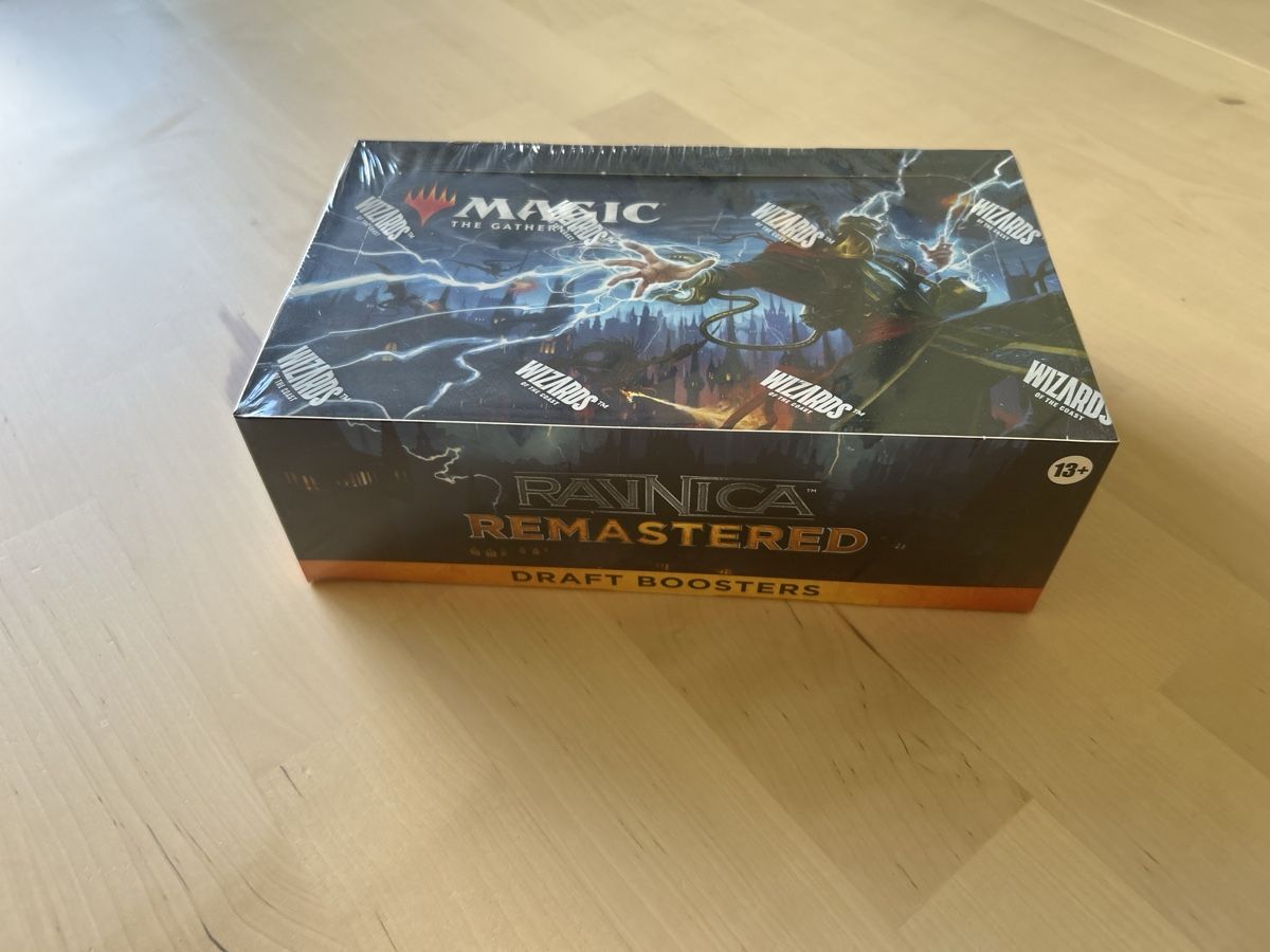 Hasbro Spiele: Ravnica Remastered Draft Boosters box – Neu und originalverpackt aus Zürich von andreanick