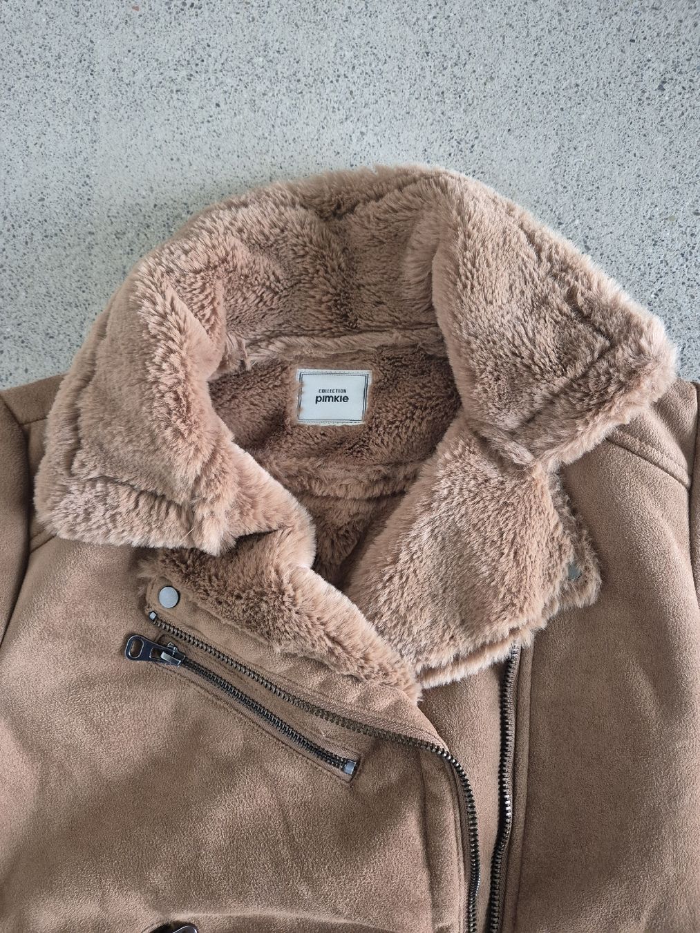 Pimkie Giacche & Cappotti: Kunstleder Pilotenjacke mit Teddyfell – Usato da Schlieren venduto da nat_76vd 1