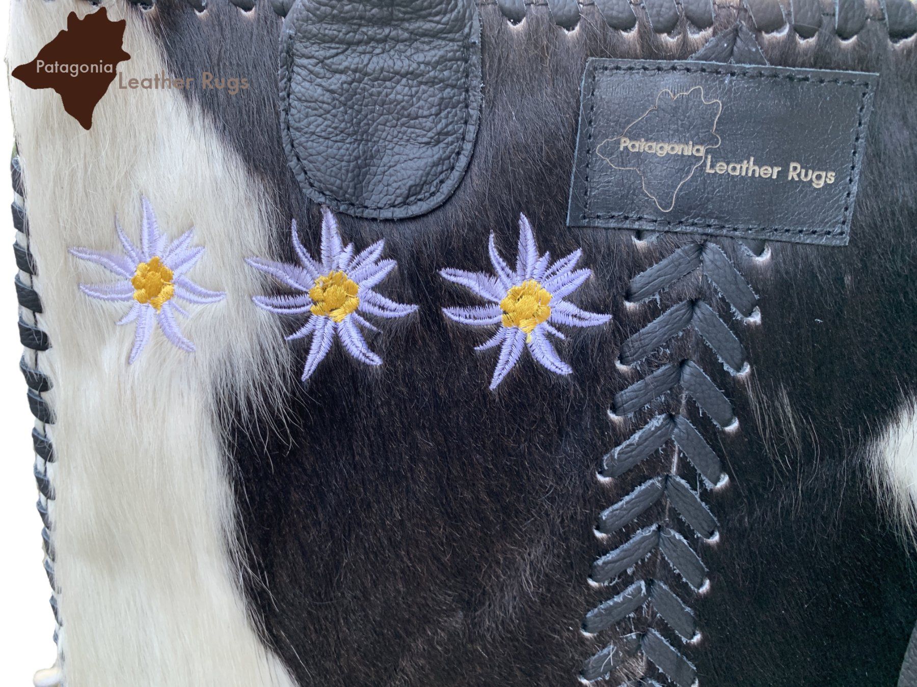 Borse da donna: Handtasche aus echtem Kuhfell Edelweiss – Nuovo e nell'imballaggio originale da Arbedo venduto da patagonialeatherrugs 2