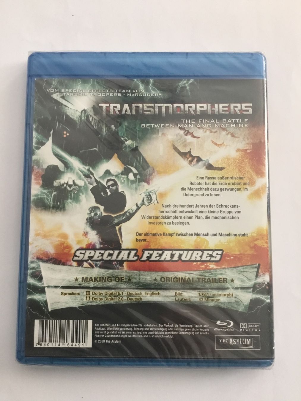 Tutti i DVDs: Transmorphers Blu Ray Neu OVP – Nuovo e nell'imballaggio originale da Blauen venduto da Stella66 1