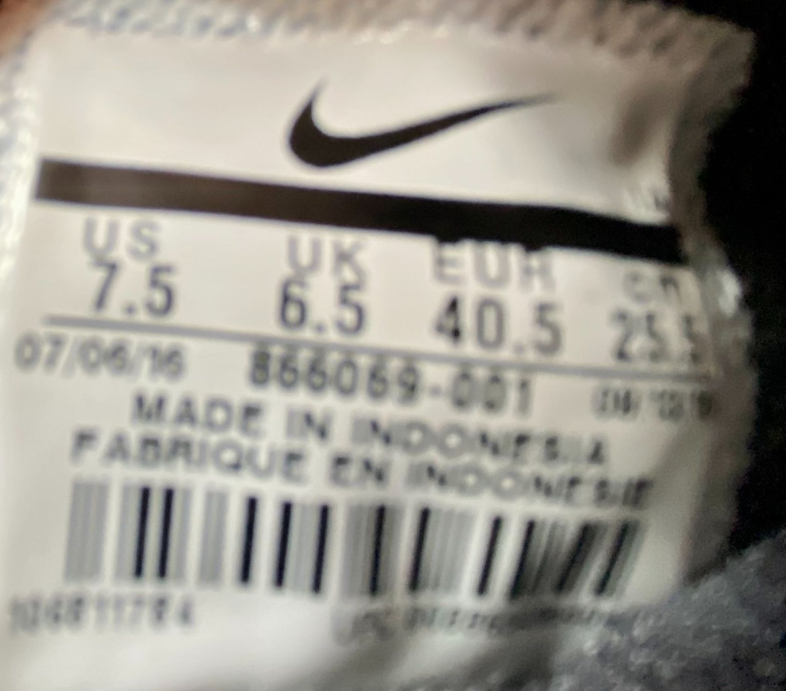 Nike Scarpe per ragazzi: Baskets Nike Air   t. 40.5 – Usato da Peseux venduto da Gilloss 6
