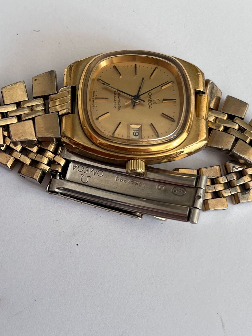 Omega Orologi: Omega Seamaster Quartz – Difettoso da Worblaufen venduto da chronyves 4