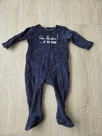 Pyjama chaud d'hiver, taille 12mois/74 - très bon état