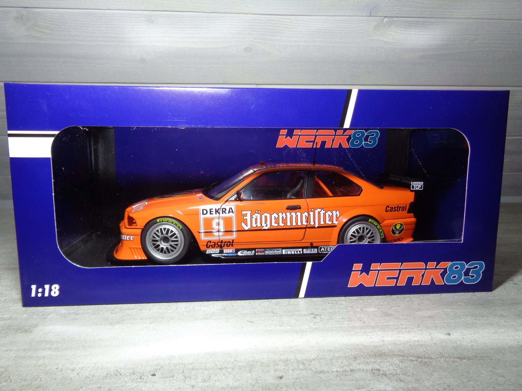 BMW Modellautos: Werk83 1:18 BMW M3 E36 Jägermeister – Neu und originalverpackt aus Reconvilier von rallycar 1