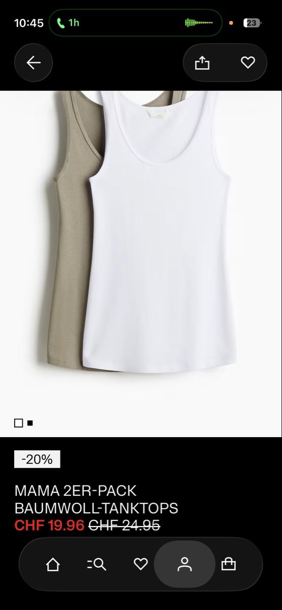 H&M T-shirt: Umstandmode shirt Gr.M – Nuovo (secondo la descrizione) da Muhen venduto da _arif_