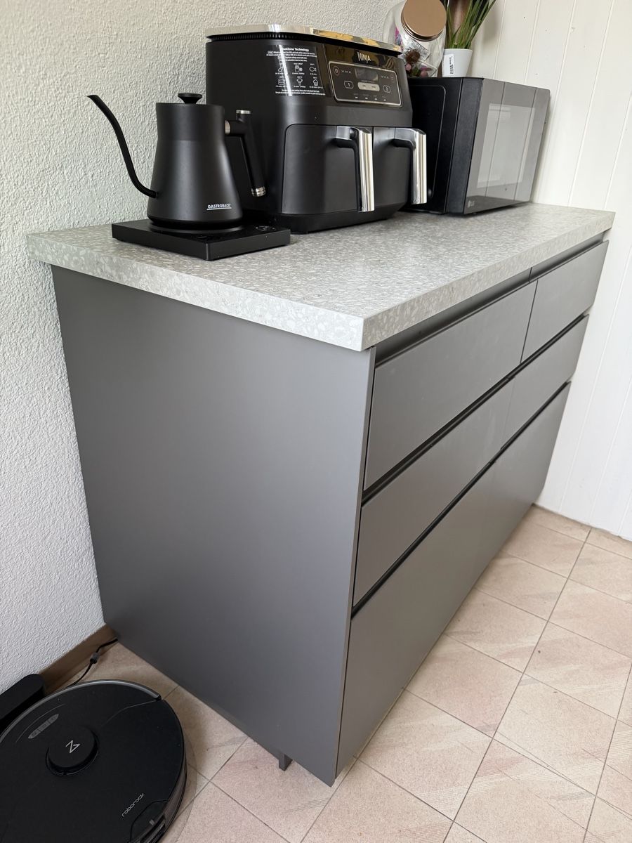 Ikea Cassettiere: IKEA METOD Anthracite with Worktop & Recycling – Nuovo (secondo la descrizione) da Zürich venduto da mik_ykn6 1