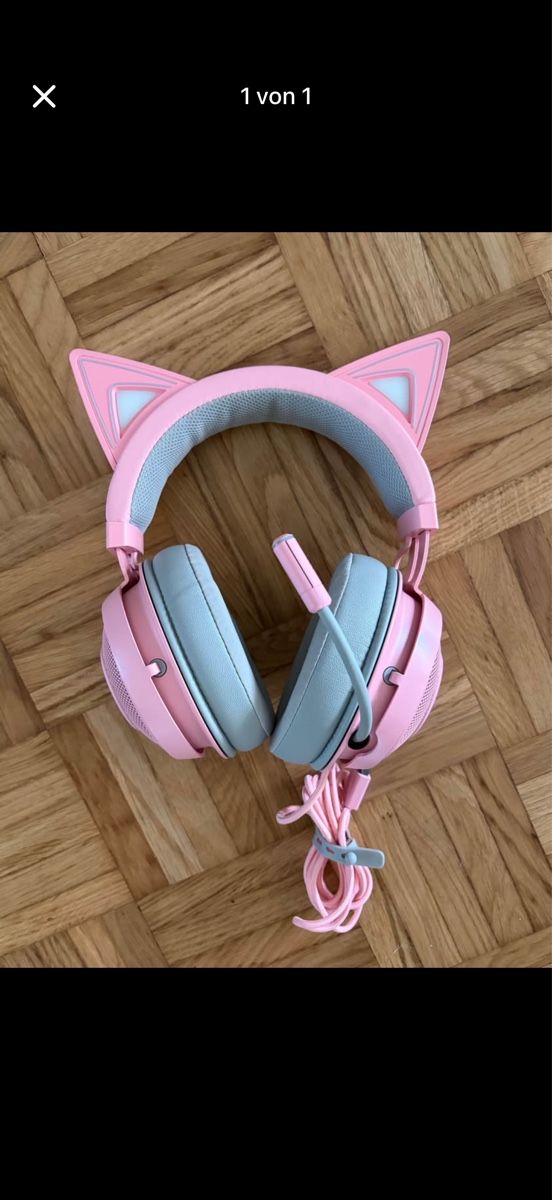 Razer Kopfhörer: Razer Kraken Kitty Headset kabelgebunden – Neu (gemäss Beschreibung) aus Bronschhofen von nachzieheffekt