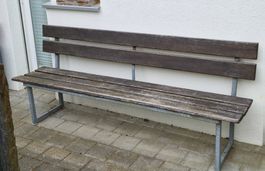 Gartenbank, Sitzbank