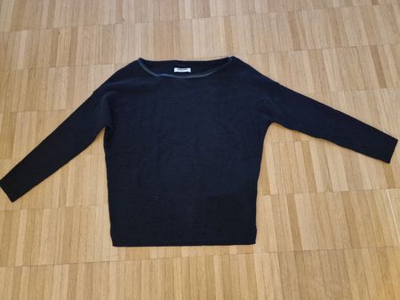 Schicker Max&Moi  Merinowolle/ Kaschmirpullover schwarz