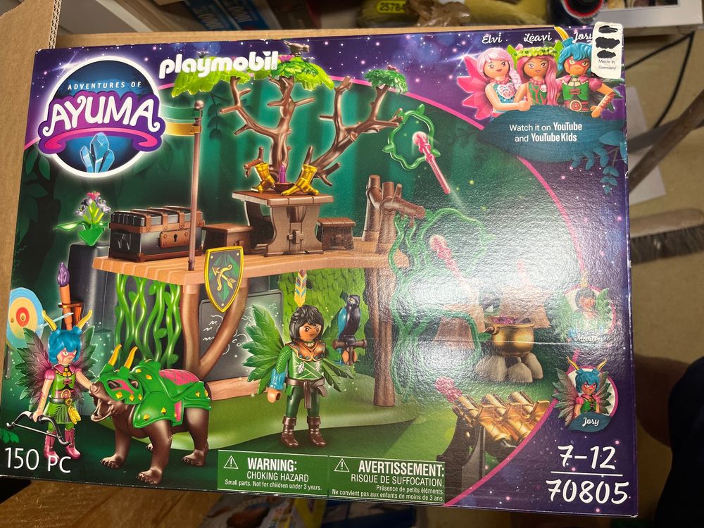 Playmobil 70805 - Les Aventures D'Ayuma : Le Camp D'Entraînement - Neuf Sous Blister