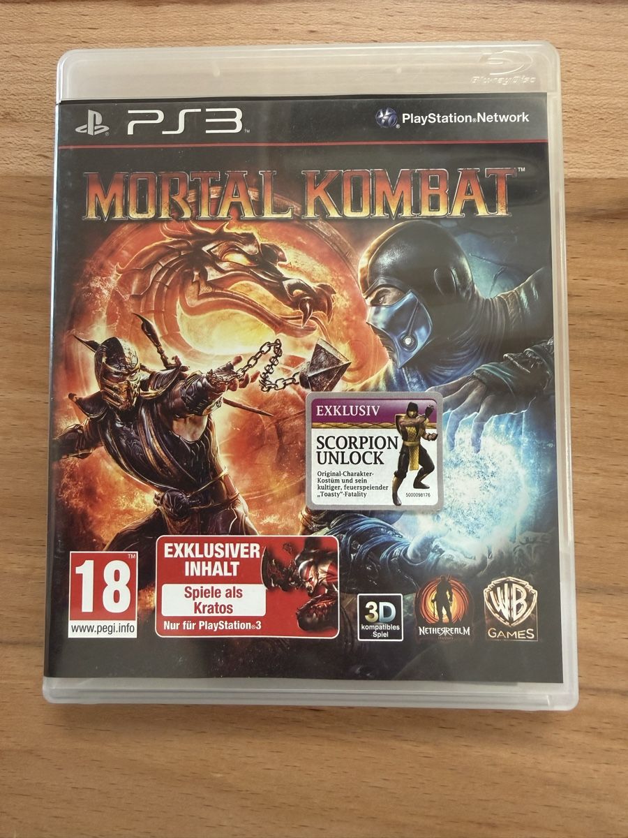 Jeux: PS3-Game Mortal Kombat – D'occasion à Grenchen par Bastet007
