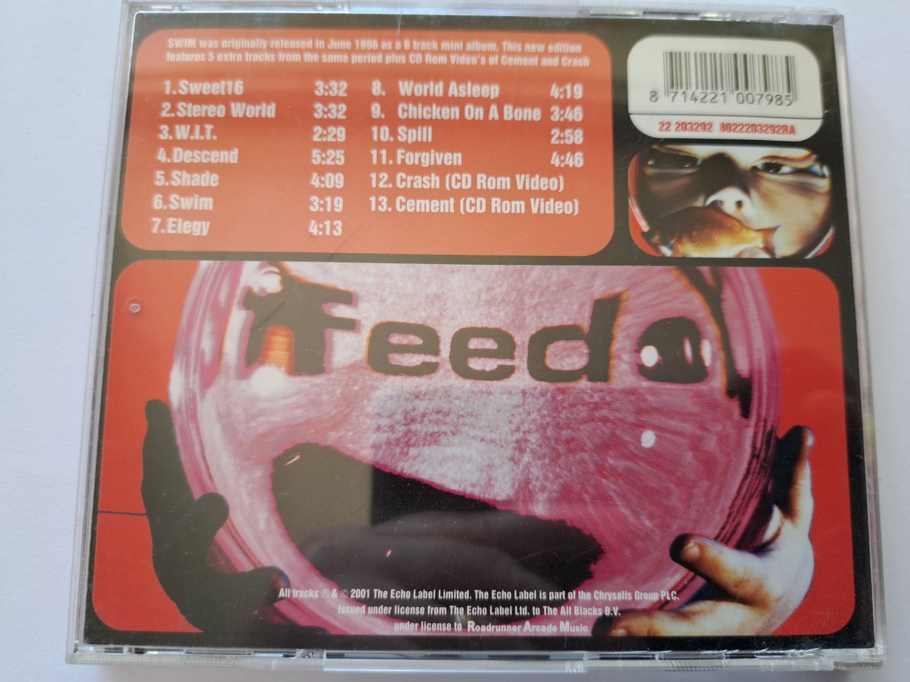 CD: Cd Feeder - Swim - Special Edition – Usato da Pully venduto da bro_n52j 1