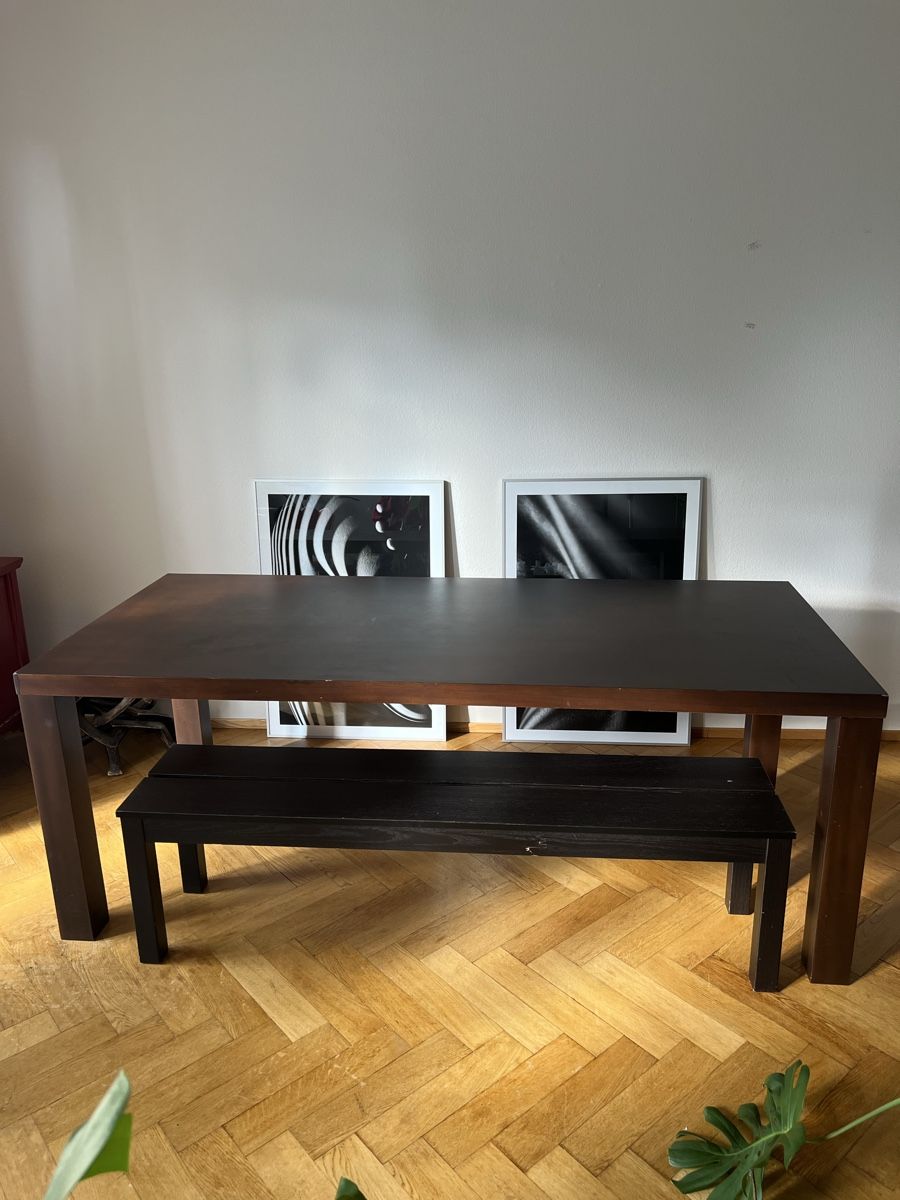Tische: Grosser Esstisch aus Holz – Gebraucht aus Basel von jas_h9g2 3
