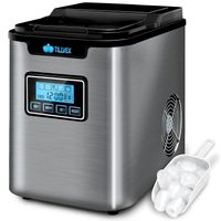 tillvex Eiswürfelmaschine 2,2L silber