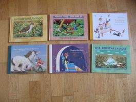 6x Gebrüder Grimm Märchen Kristallkugel Jorinde Daumerling