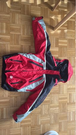 Skijacke Rot Dunkelblau Grösse 156 / XS 