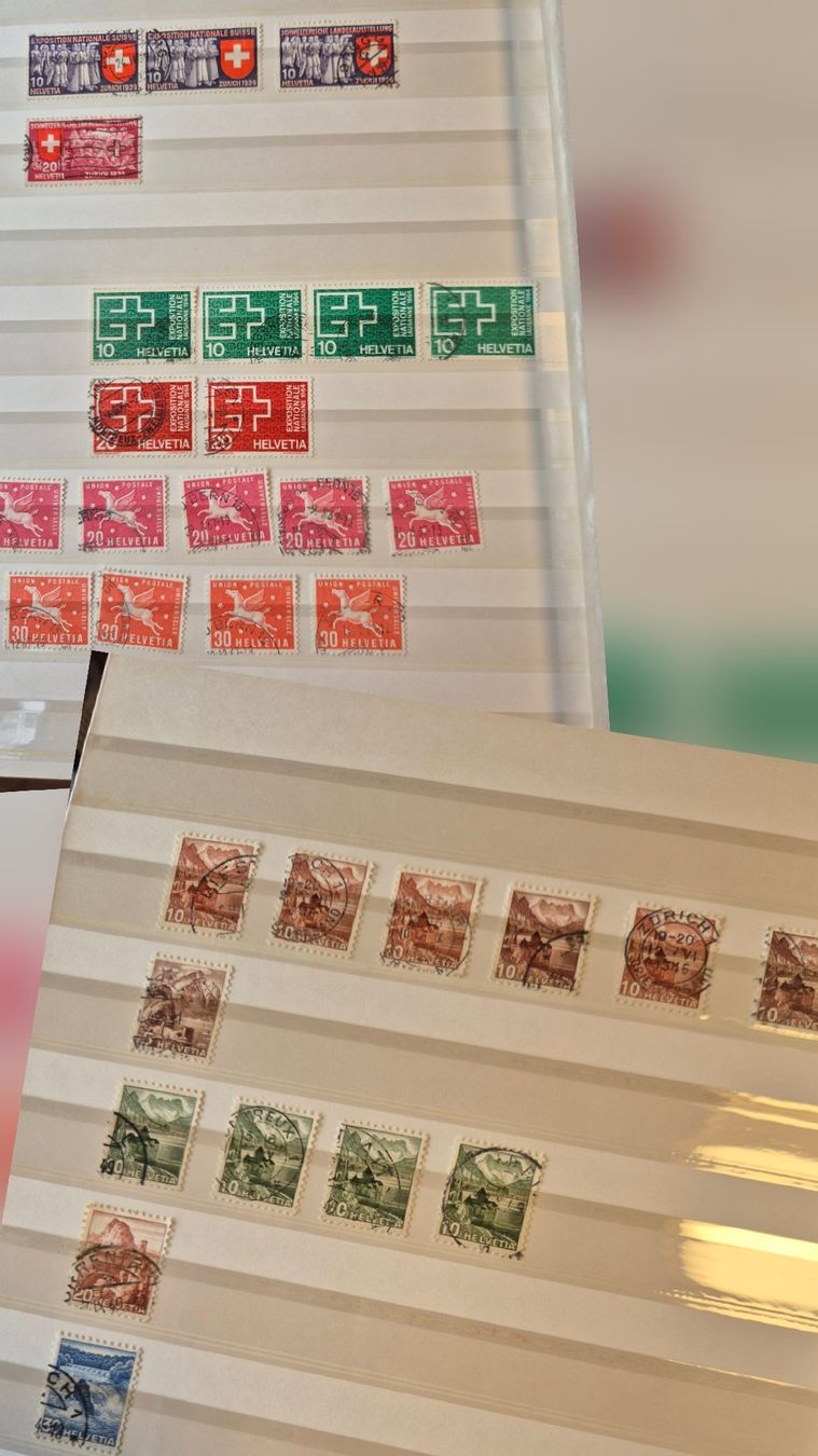 Tous les timbres: briefmarkensammlung schweiz – D'occasion à Uznach par Fireblade7 4