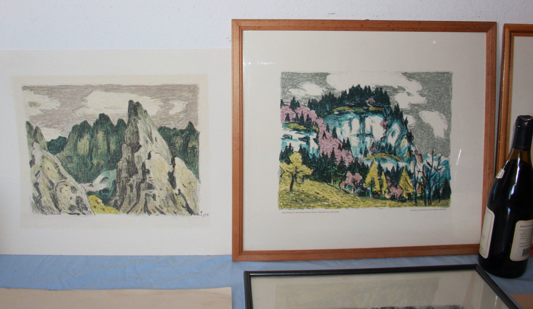 Arts picturaux & lithographies: Arnold Brügger 6 Lithographien – D'occasion à Basel par Upps_23 2