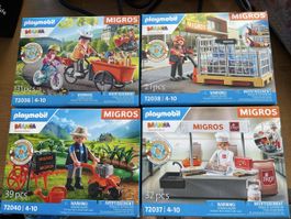 4 Playmobil Set ganz neu