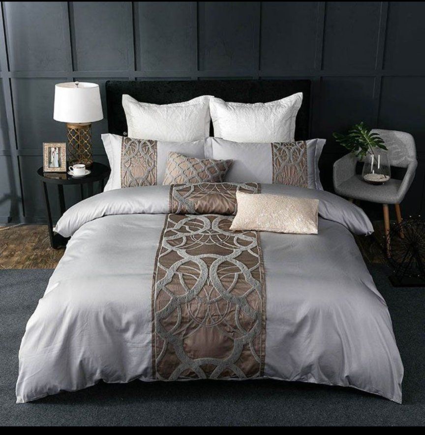 Biancheria da letto: Bettwäsche Set 7 Teilen. Neu. – Nuovo e nell'imballaggio originale da Winterthur venduto da losa_p966