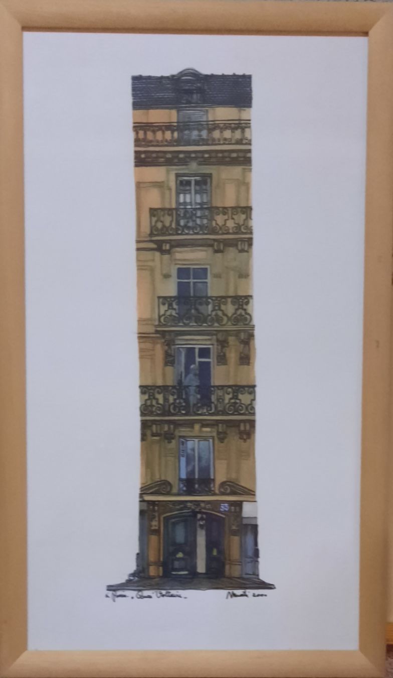 Gemälde: AQUARELLE SIGNÉE ET DATÉE 2000 – Gebraucht aus Genève von Enigme8