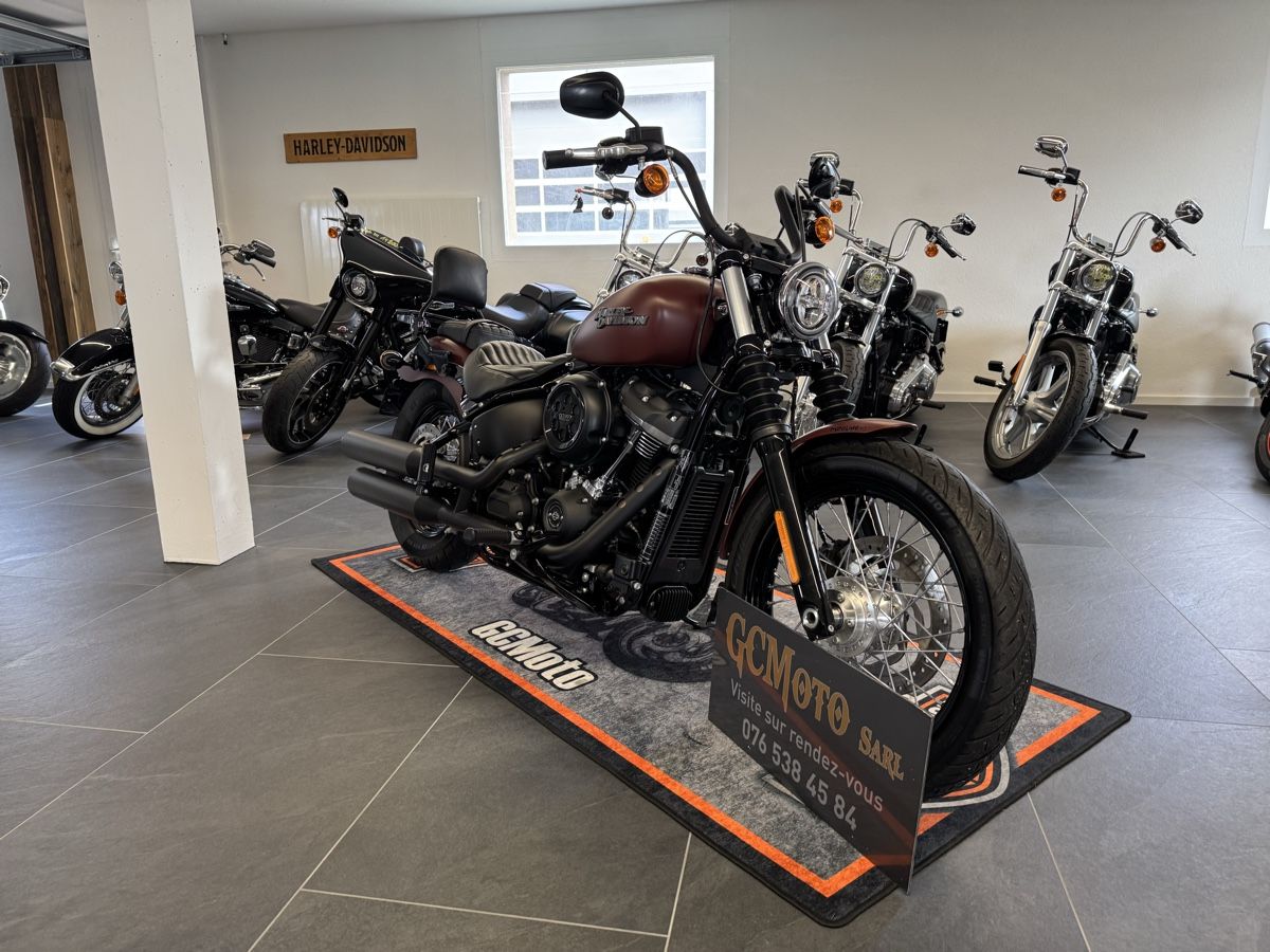 Harley-Davidson Chopper: Harley Davidson FXBB Street Bob 107 LEASING POSSIBLE – Usato da Echallens venduto da HD90 7