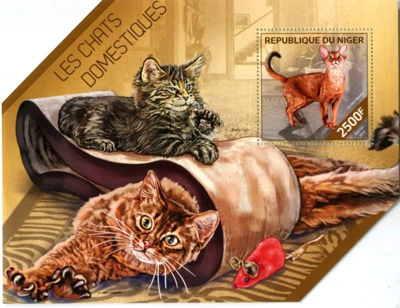 Tous les timbres: Block "Katzen". Niger. – Neuf avec emballage d'origine à Basel par Butsch5