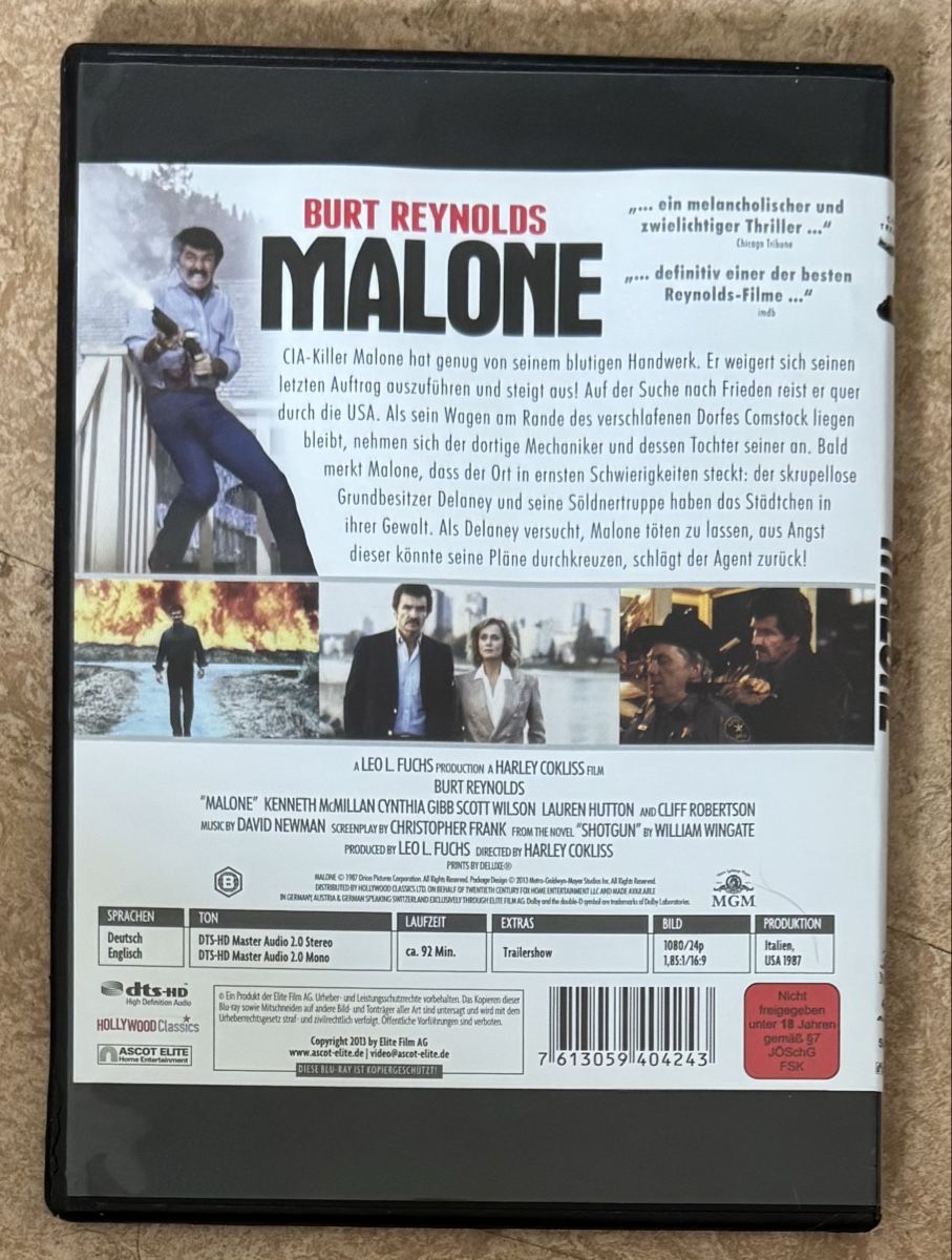 Tous les DVDs: MALONE – Neuf (Voir description) à Dietikon par AndreaSch01 1
