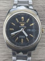 Seiko 5 Superior D/D Auto.Black dial with Gold markers.2003.