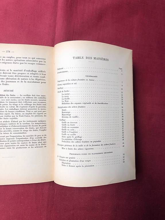 Libri: Arboriculture fruitière moderne 1941 – Usato da Chernex venduto da Nouveaunom 4