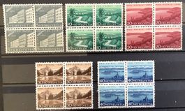 1955 - Pro Patria - Viererblock - Postfrisch **