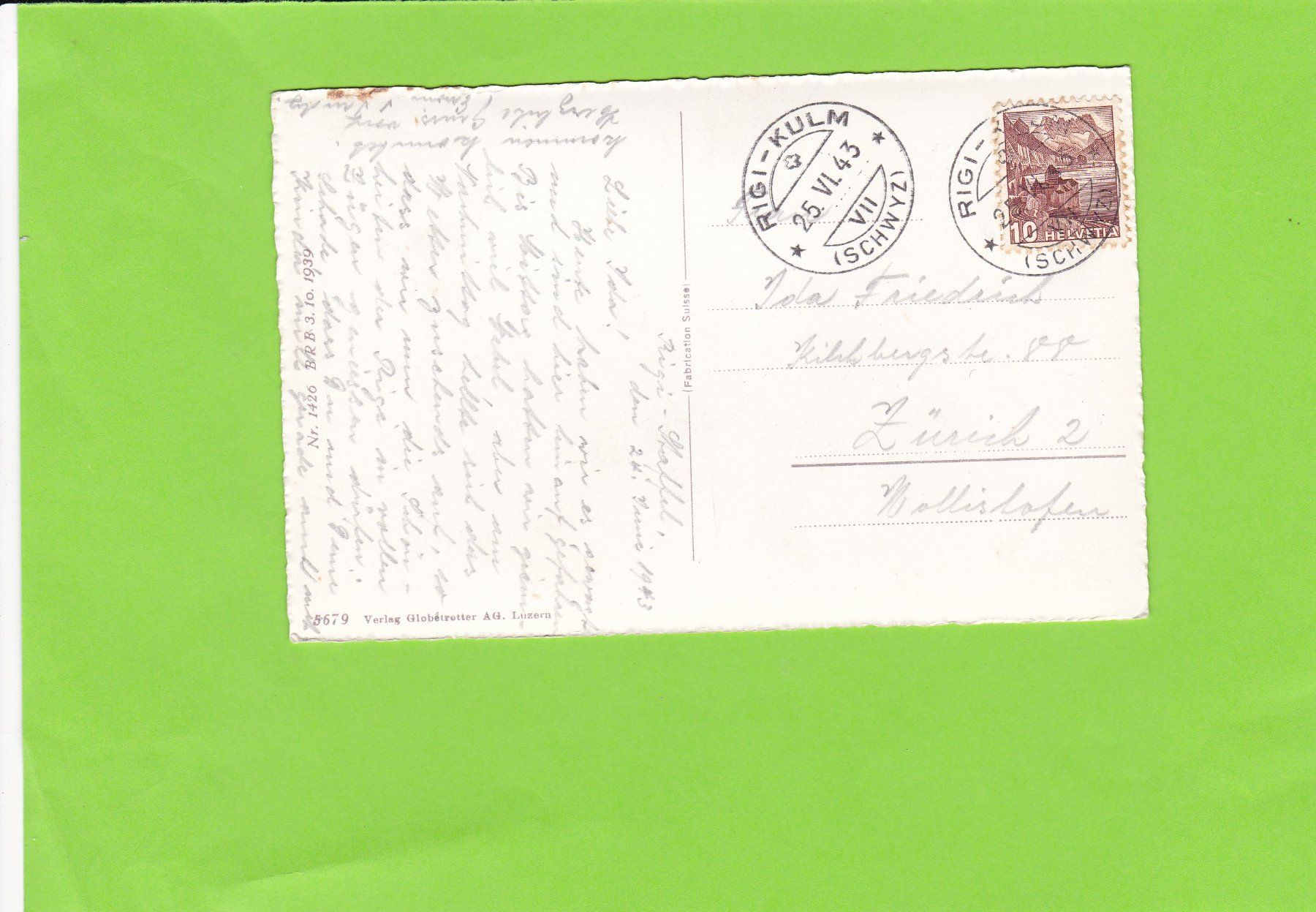 Cartes postales: Rigi-Känzeli – D'occasion à St. Peterzell par neckertal 1