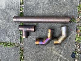 Ofenrohre Edelstahl ø125mm