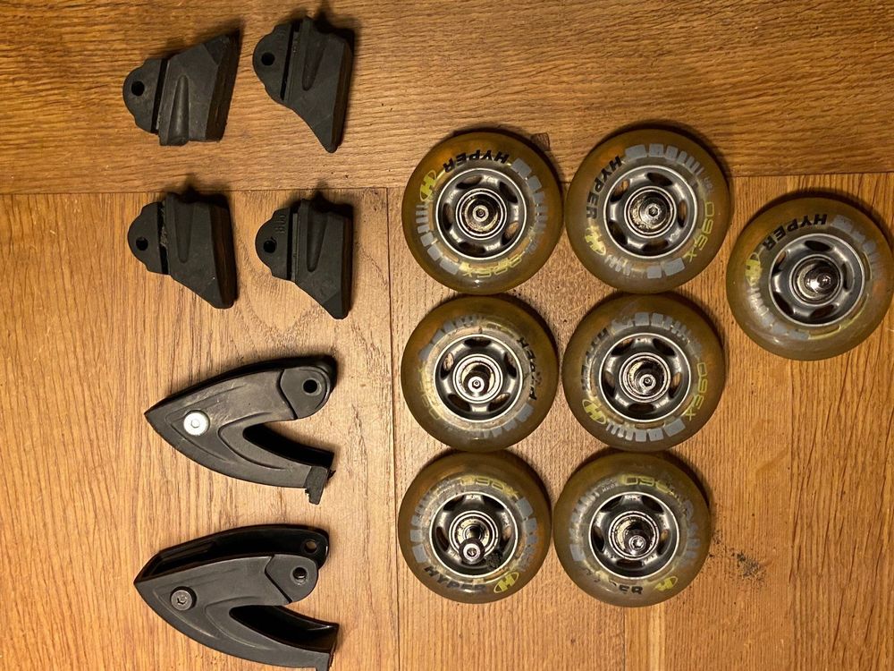 Inline Skate Bremse | Ersatz-Bremsklotz | Einfach Zu Montieren, Robust, Für Outdoor Straßen