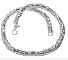 Königskette Rund 10mm, 925er Silber