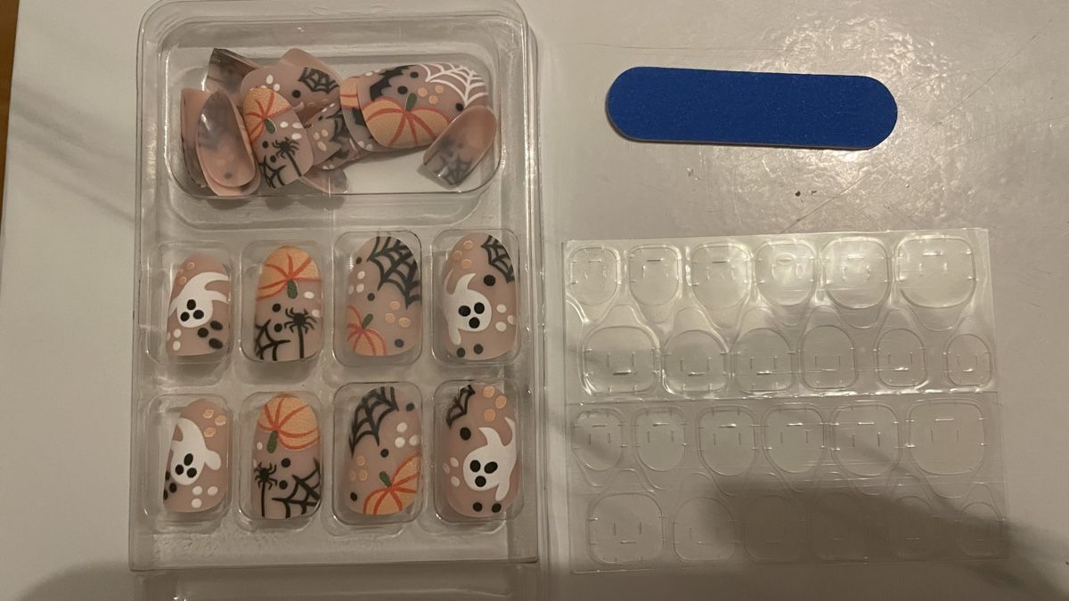 Künstliche Fingernägel: Halloween pressed on nails pumpkin ghost spider cute matte – Neu und originalverpackt aus Liebefeld von Tings_Living_Culture