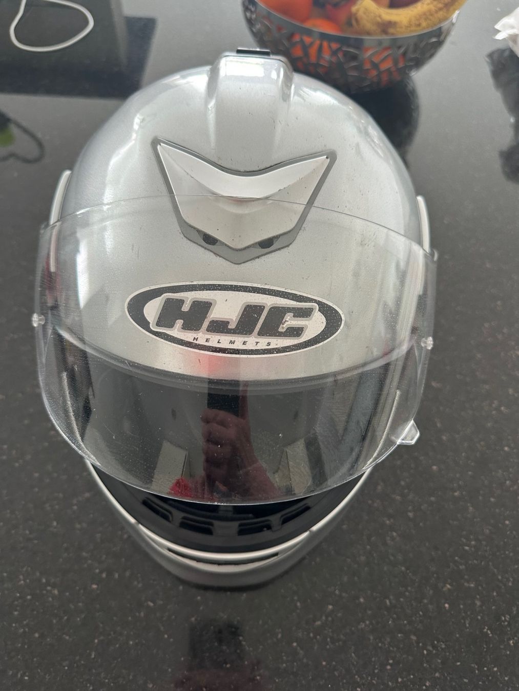 Caschi & visiere: Motorradhelm silber Grösse S – Usato da Bergdietikon venduto da luusmaitli10 5
