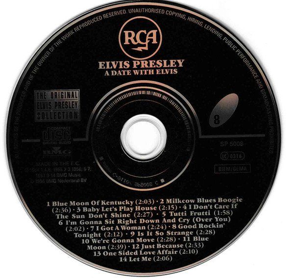 CD: Elvis Presley – A Date With Elvis - a – Usato da Brittnau venduto da Zibu 2